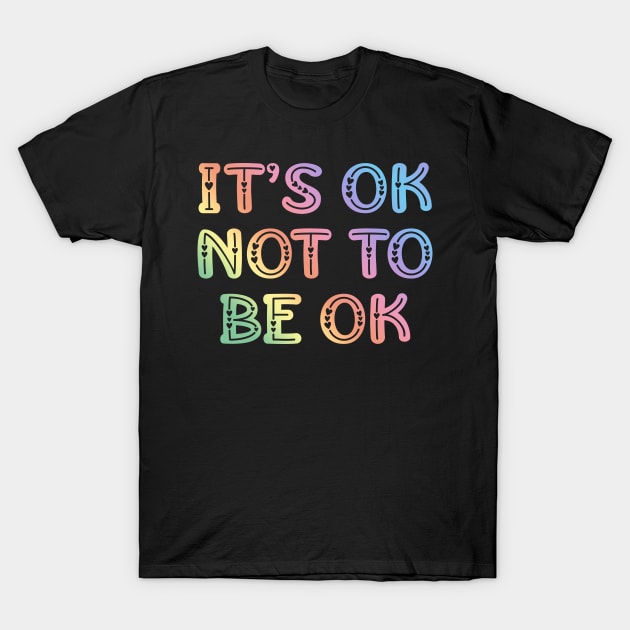 Mental health. Retro colors T-Shirt by BlaiseDesign